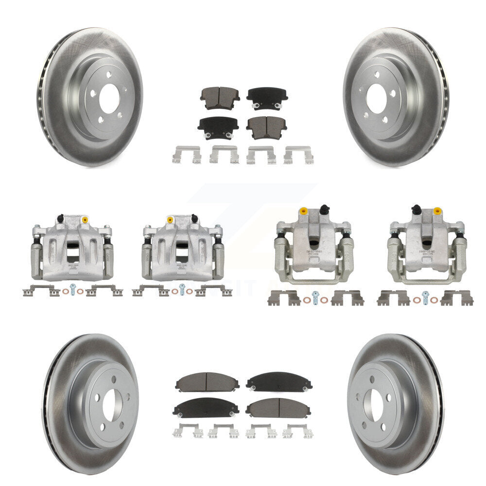 Disc Rotors and Brake Pads Kit-KCG-100989C - Kit.bestparts.ca Kit.bestparts.ca