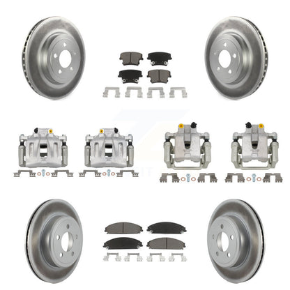 Disc Rotors and Brake Pads Kit-KCG-100989C - Kit.bestparts.ca
