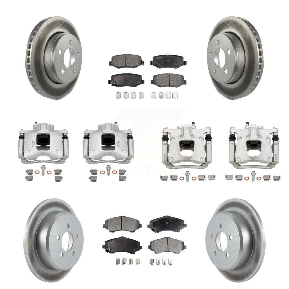 Disc Rotors and Brake Pads Kit-KCG-100992P - Kit.bestparts.ca Kit.bestparts.ca