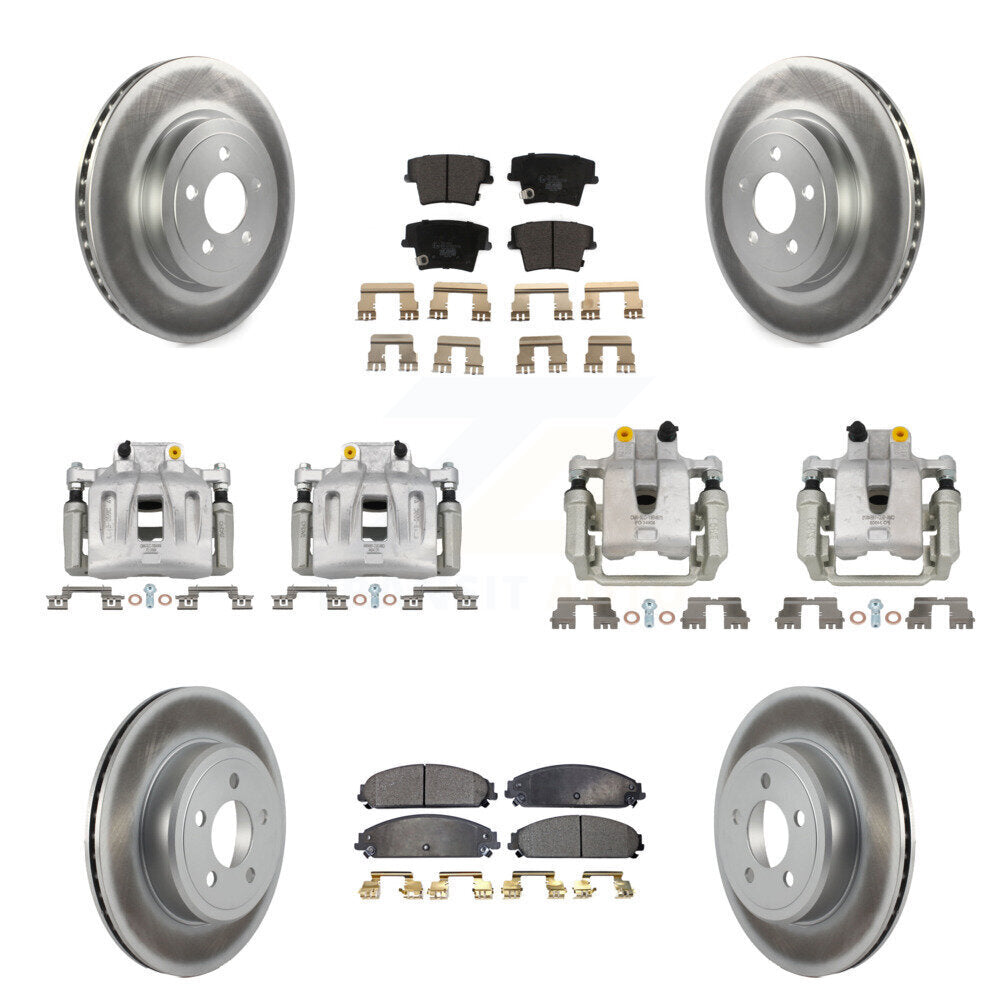 Disc Rotors and Brake Pads Kit-KCG-101010T - Kit.bestparts.ca
