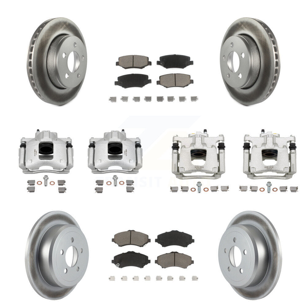 Disc Rotors and Brake Pads Kit-KCG-101075C - Kit.bestparts.ca