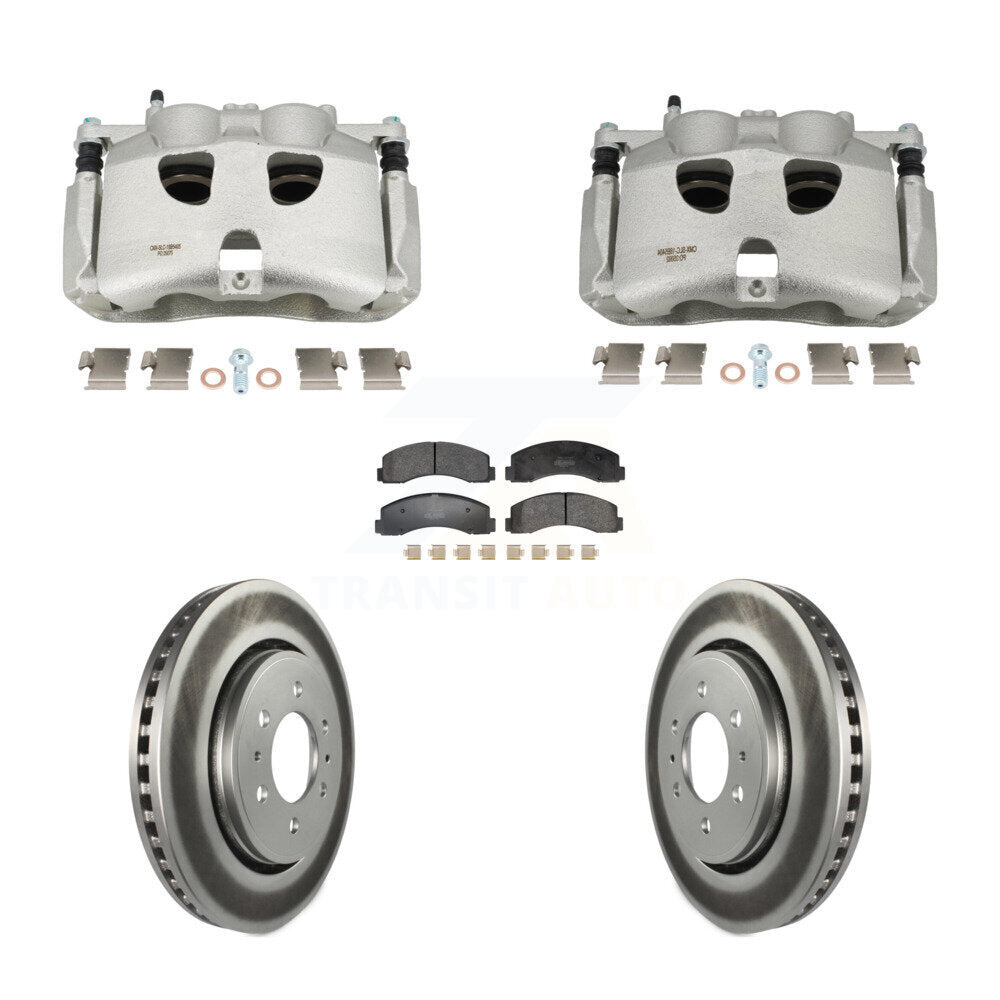 Disc Rotors and Brake Pads Kit-KCG-101157P - Kit.bestparts.ca