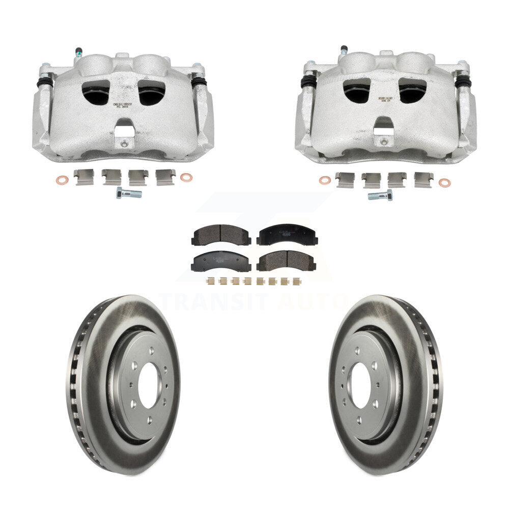 Disc Rotors and Brake Pads Kit-KCG-101163T - Kit.bestparts.ca Kit.bestparts.ca