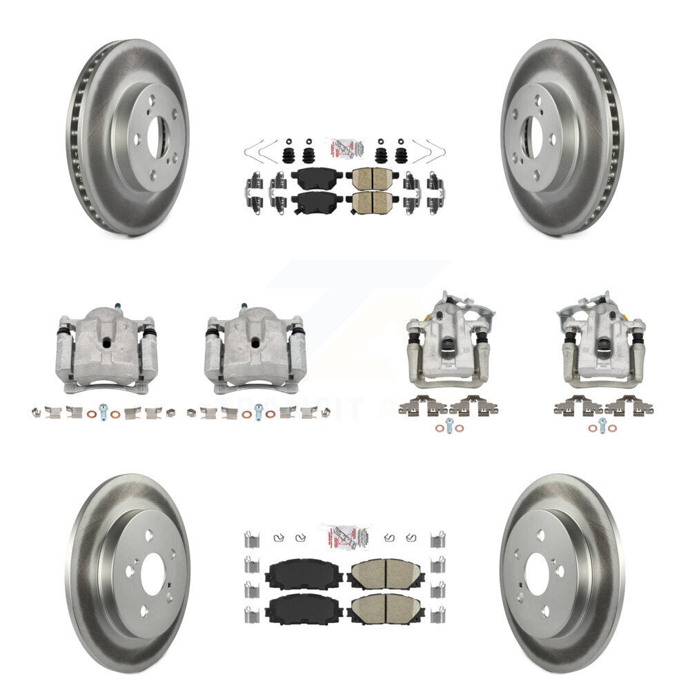 Disc Rotors and Brake Pads Kit-KCG-101590N - Kit.bestparts.ca