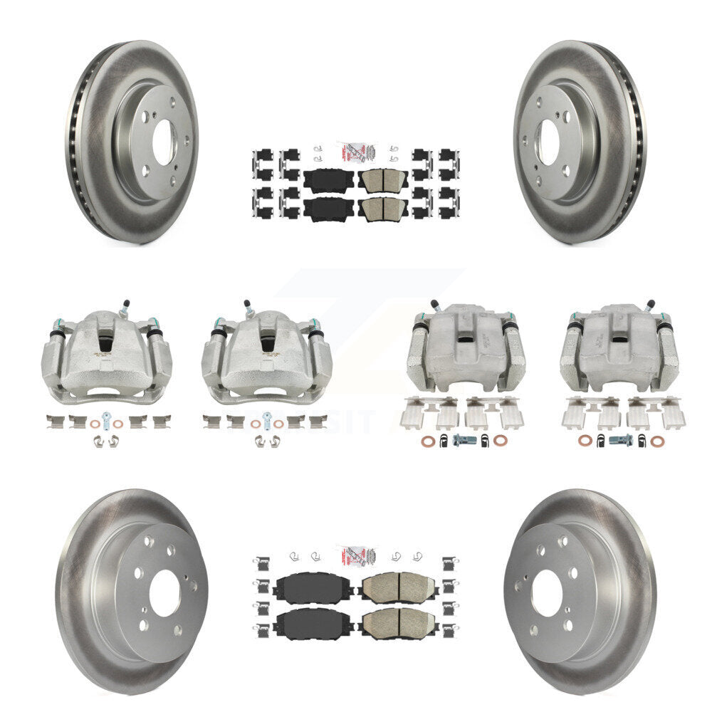 Disc Rotors and Brake Pads Kit-KCG-101618N - Kit.bestparts.ca Kit.bestparts.ca