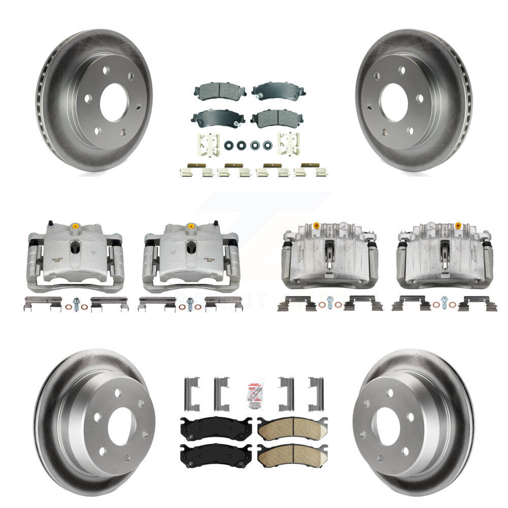 Disc Rotors and Brake Pads Kit-KCG-101719N - Kit.bestparts.ca Kit.bestparts.ca
