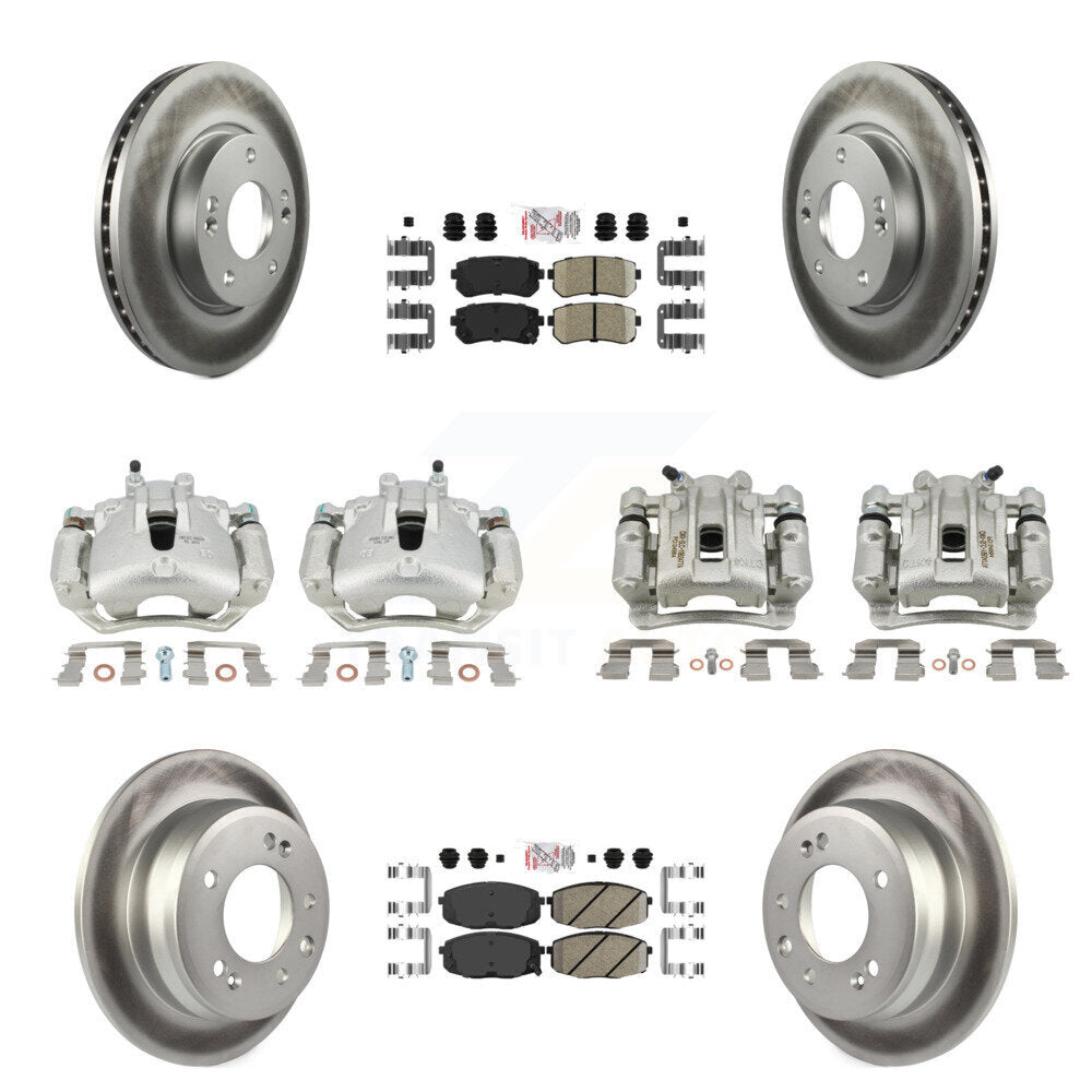 Disc Rotors and Brake Pads Kit-KCG-101789N - Kit.bestparts.ca
