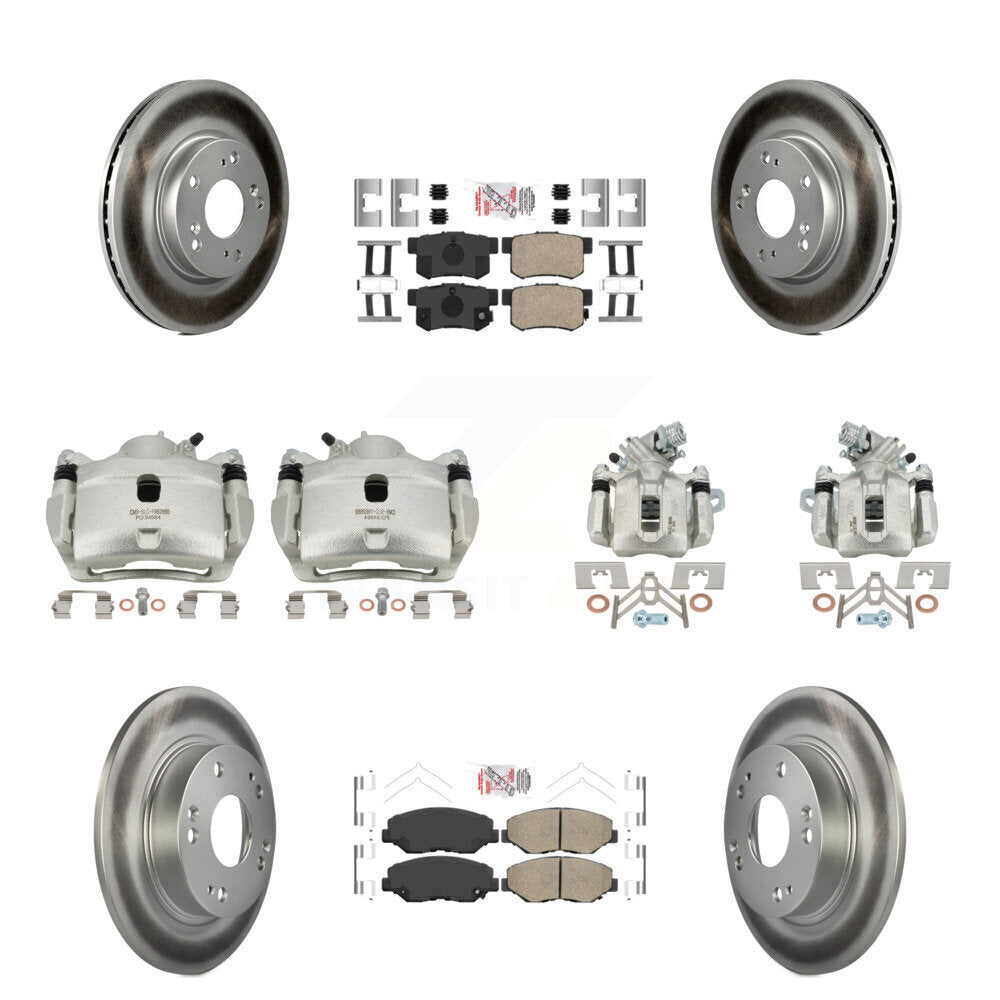 Disc Rotors and Brake Pads Kit-KCG-101800N - Kit.bestparts.ca Kit.bestparts.ca