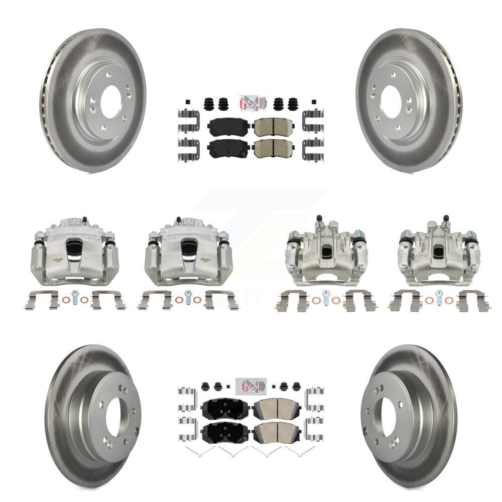 Disc Rotors and Brake Pads Kit-KCG-102007N - Kit.bestparts.ca Kit.bestparts.ca