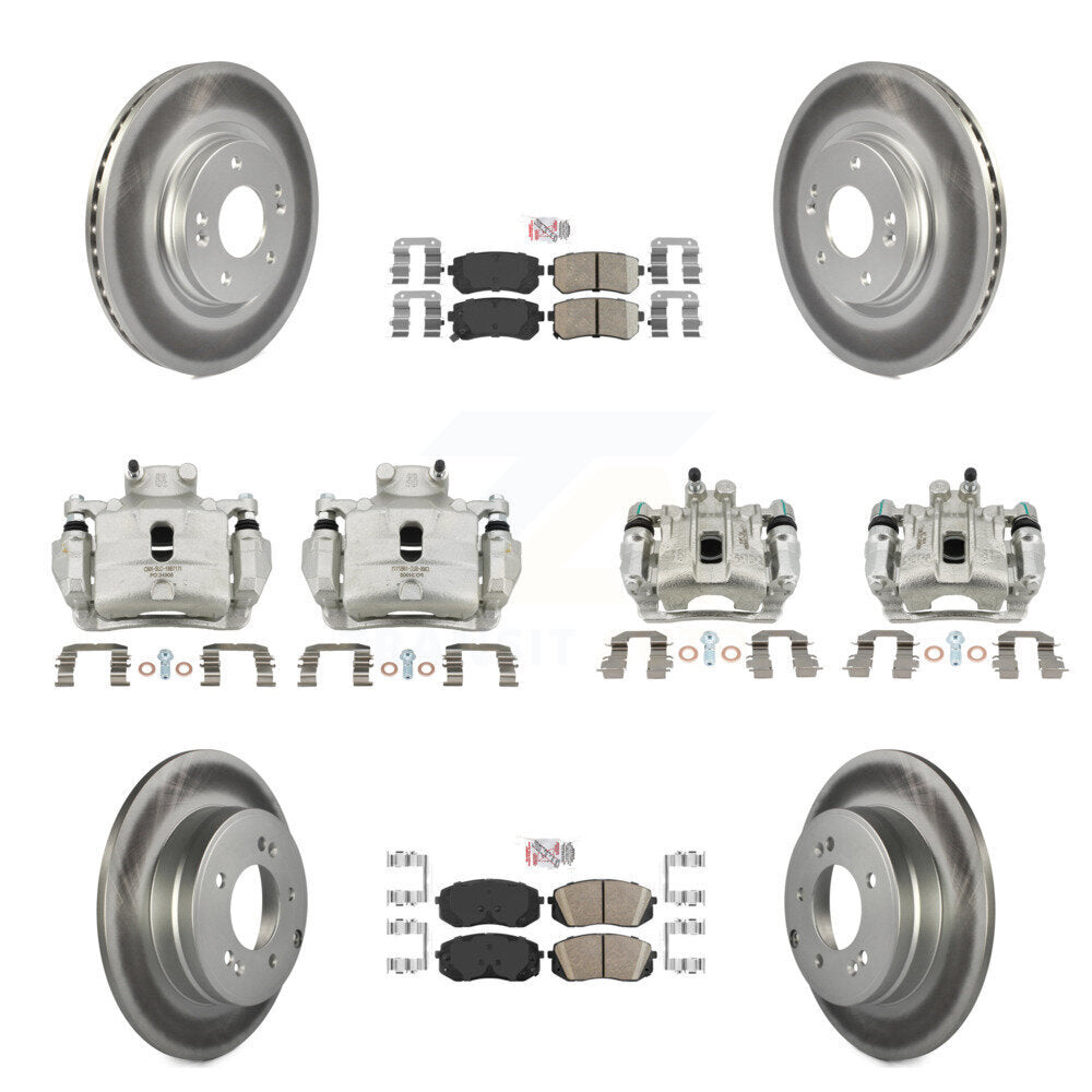 Disc Rotors and Brake Pads Kit-KCG-102008N - Kit.bestparts.ca