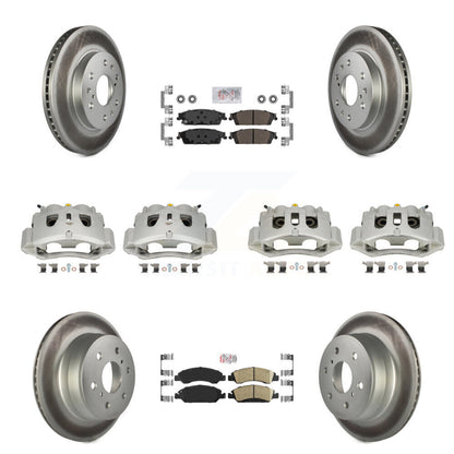 Disc Rotors and Brake Pads Kit-KCG-102063N - Kit.bestparts.ca