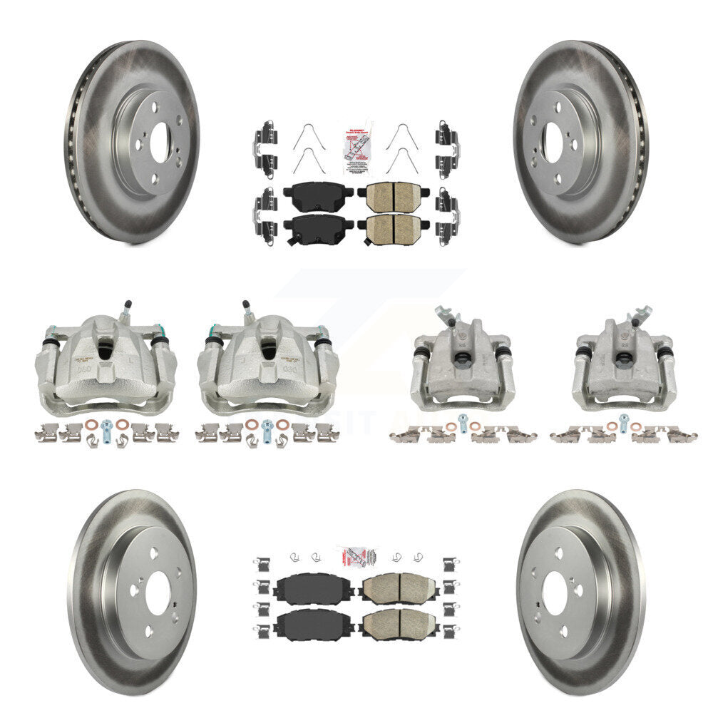 Disc Rotors and Brake Pads Kit-KCG-102122N - Kit.bestparts.ca
