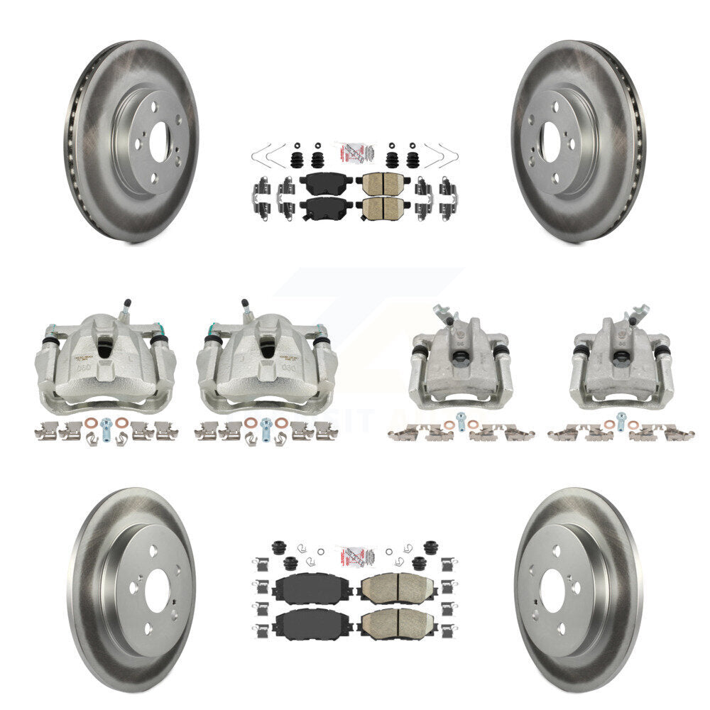 Disc Rotors and Brake Pads Kit-KCG-102123N - Kit.bestparts.ca Kit.bestparts.ca