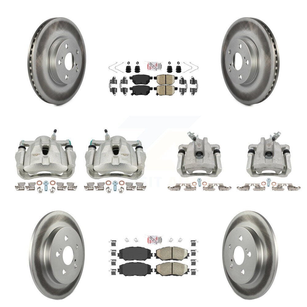 Disc Rotors and Brake Pads Kit-KCG-102124N - Kit.bestparts.ca
