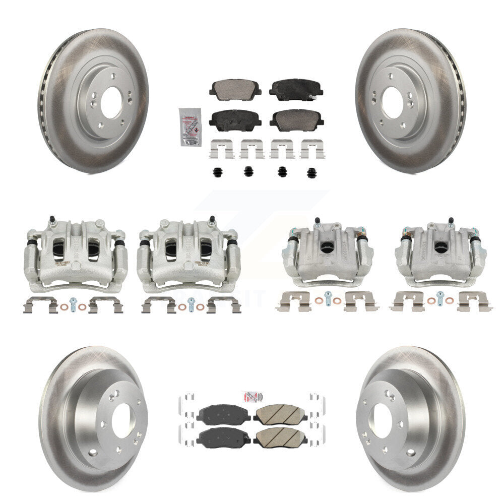 Disc Rotors and Brake Pads Kit-KCG-102163N - Kit.bestparts.ca Kit.bestparts.ca