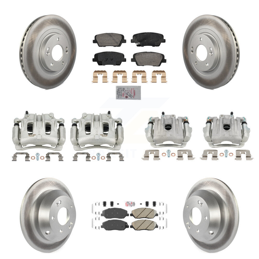 Disc Rotors and Brake Pads Kit-KCG-102166N - Kit.bestparts.ca
