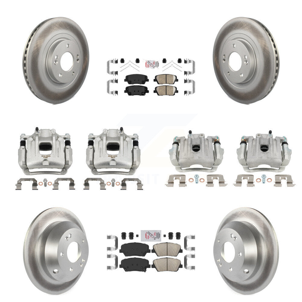 Disc Rotors and Brake Pads Kit-KCG-102173N - Kit.bestparts.ca