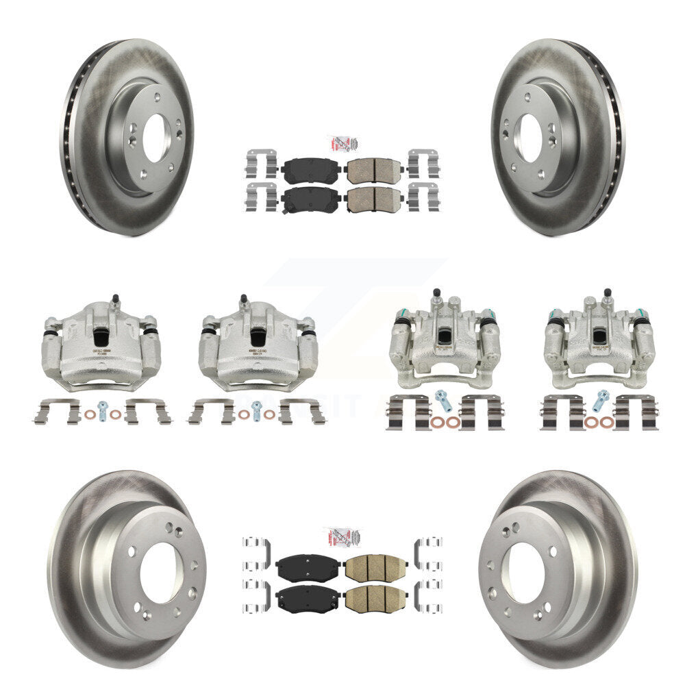 Disc Rotors and Brake Pads Kit-KCG-102195N - Kit.bestparts.ca