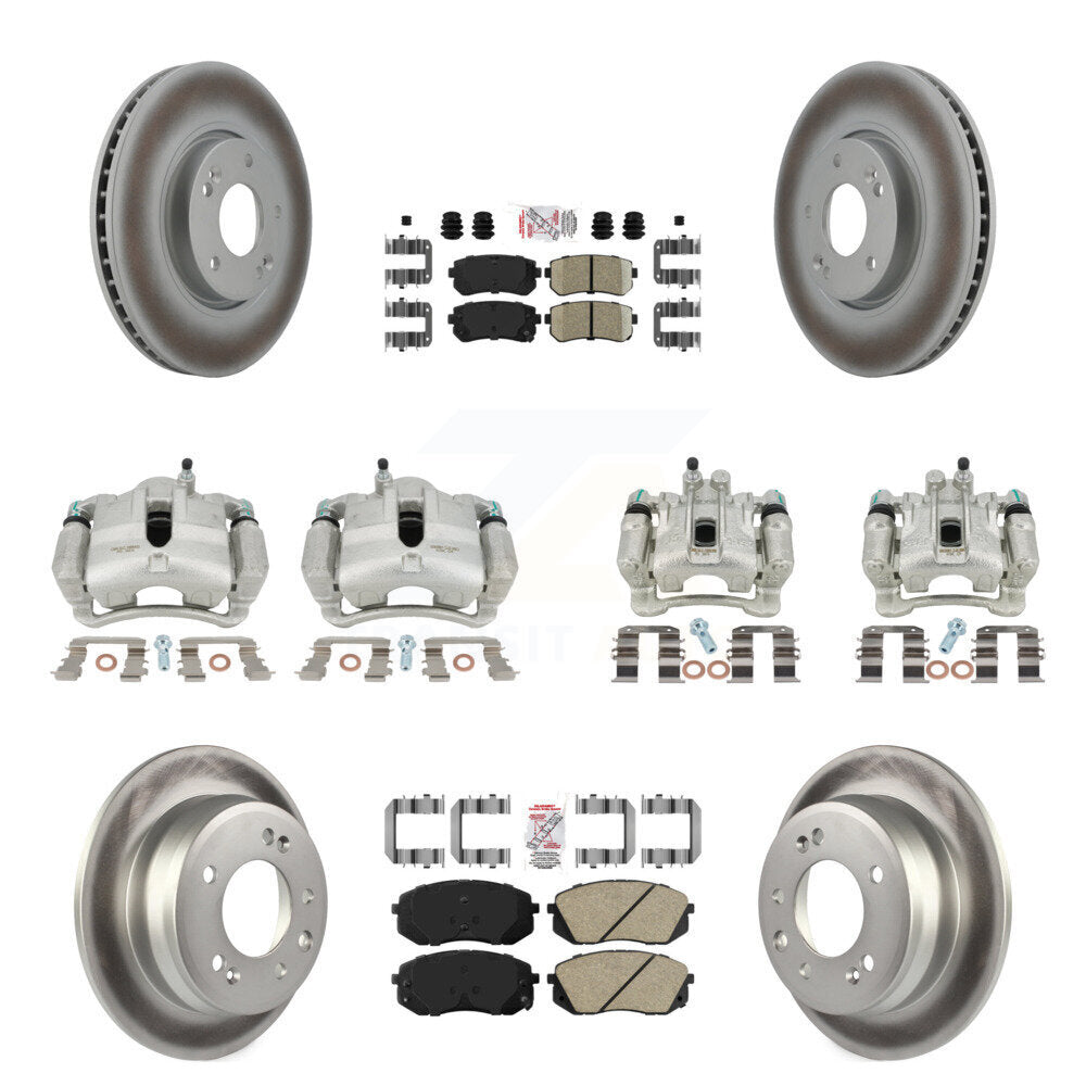 Disc Rotors and Brake Pads Kit-KCG-102196N - Kit.bestparts.ca