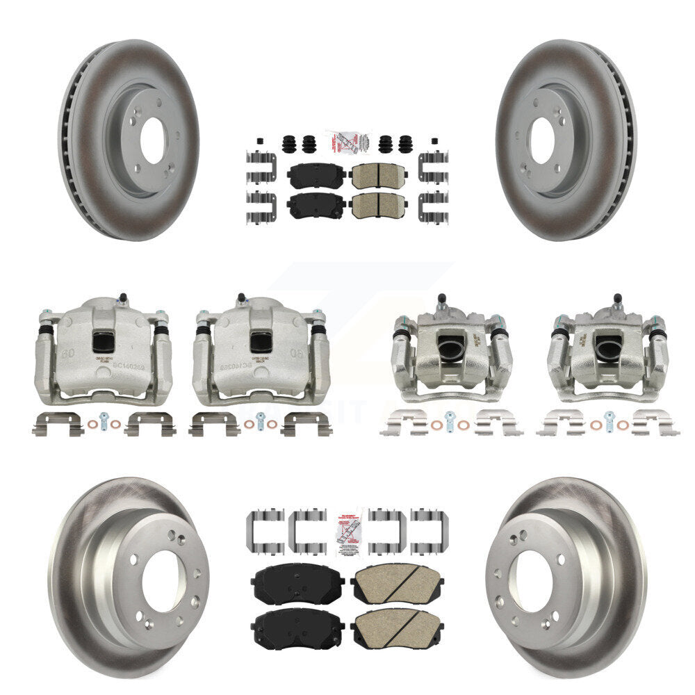 Disc Rotors and Brake Pads Kit-KCG-102207N - Kit.bestparts.ca Kit.bestparts.ca