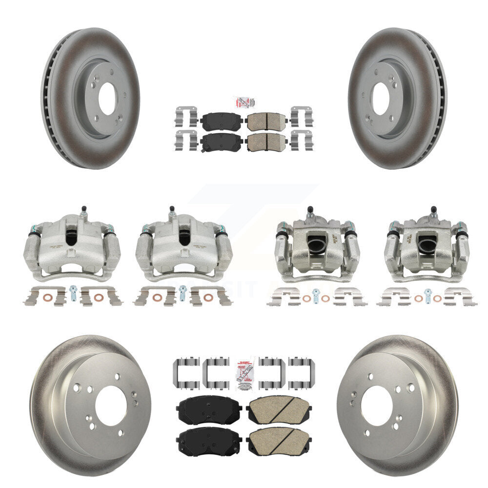 Disc Rotors and Brake Pads Kit-KCG-102208N - Kit.bestparts.ca Kit.bestparts.ca