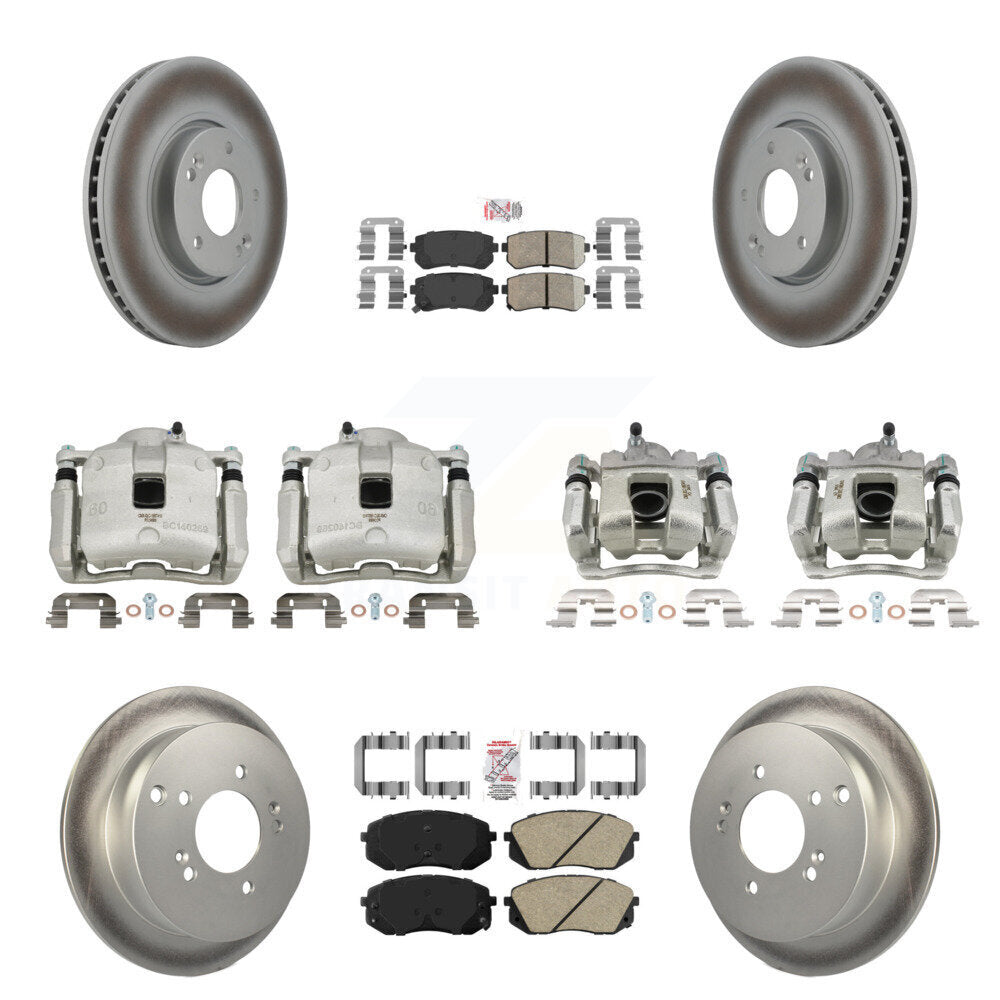 Disc Rotors and Brake Pads Kit-KCG-102211N - Kit.bestparts.ca