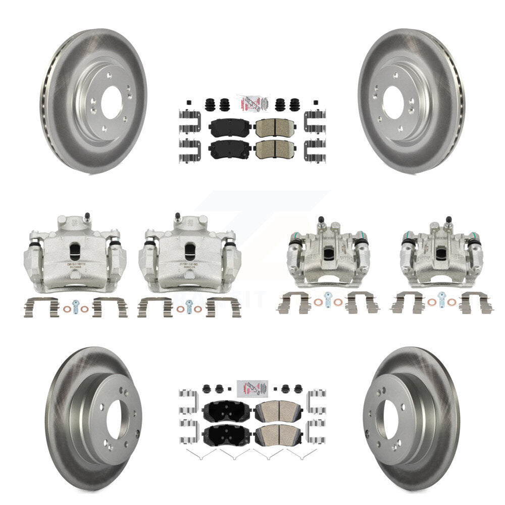 Disc Rotors and Brake Pads Kit-KCG-102217N - Kit.bestparts.ca Kit.bestparts.ca