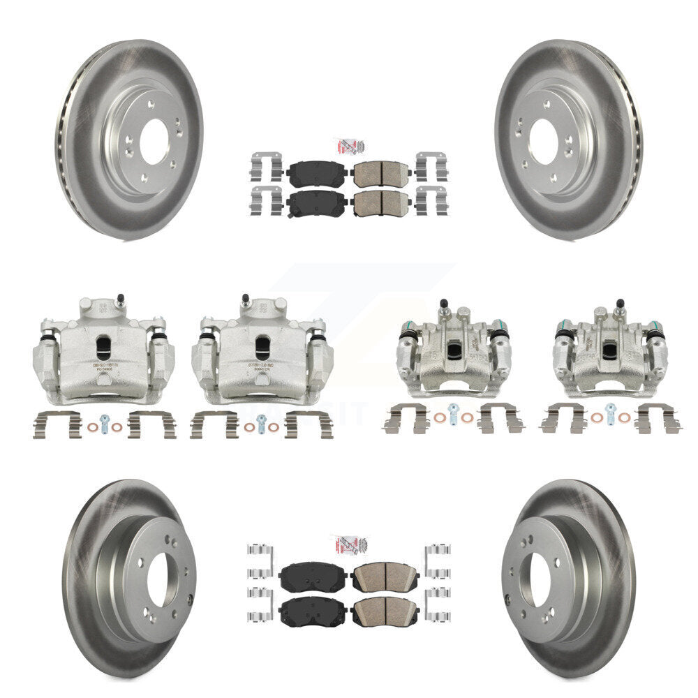 Disc Rotors and Brake Pads Kit-KCG-102218N - Kit.bestparts.ca Kit.bestparts.ca