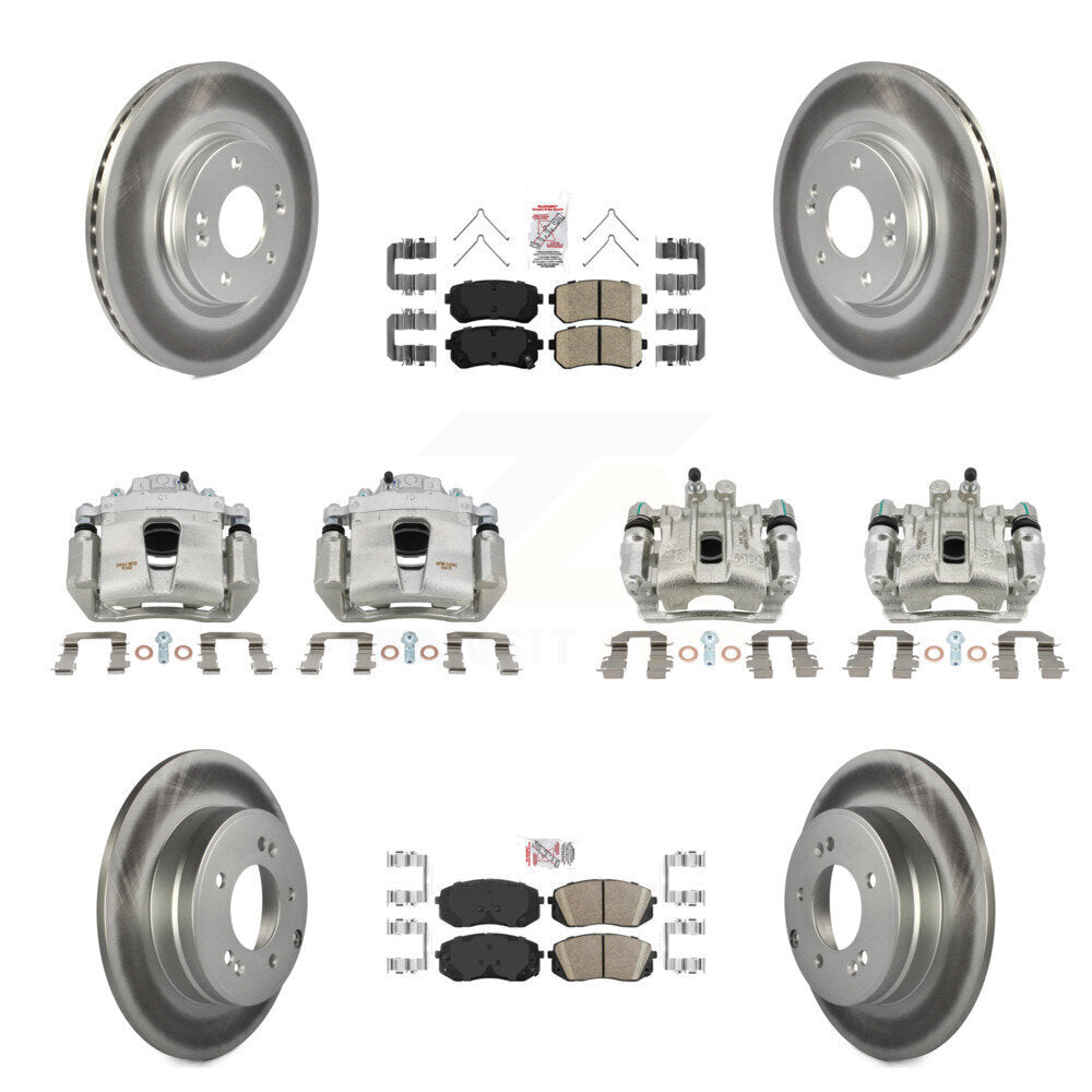 Disc Rotors and Brake Pads Kit-KCG-102222N - Kit.bestparts.ca