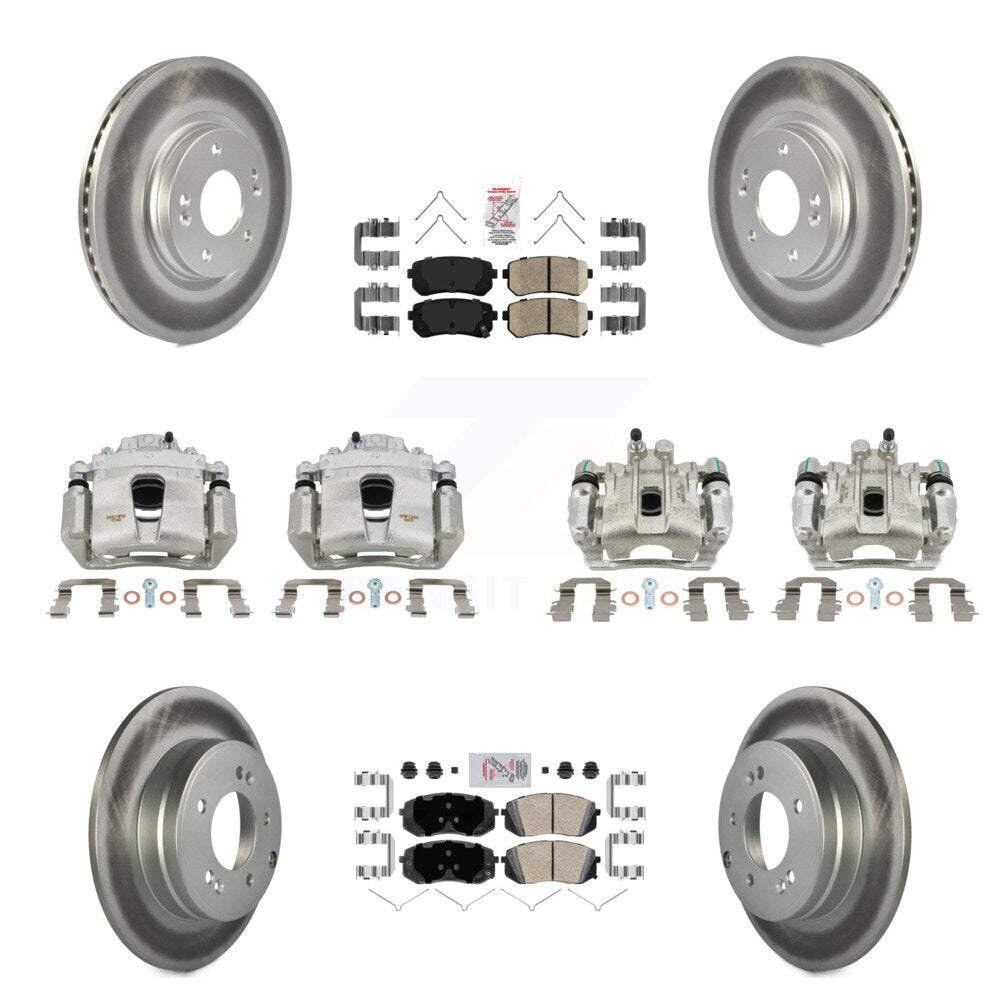 Disc Rotors and Brake Pads Kit-KCG-102223N - Kit.bestparts.ca