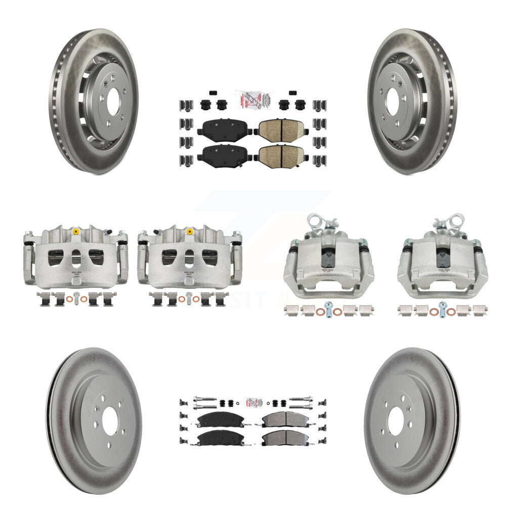 Disc Rotors and Brake Pads Kit-KCG-102251N - Kit.bestparts.ca