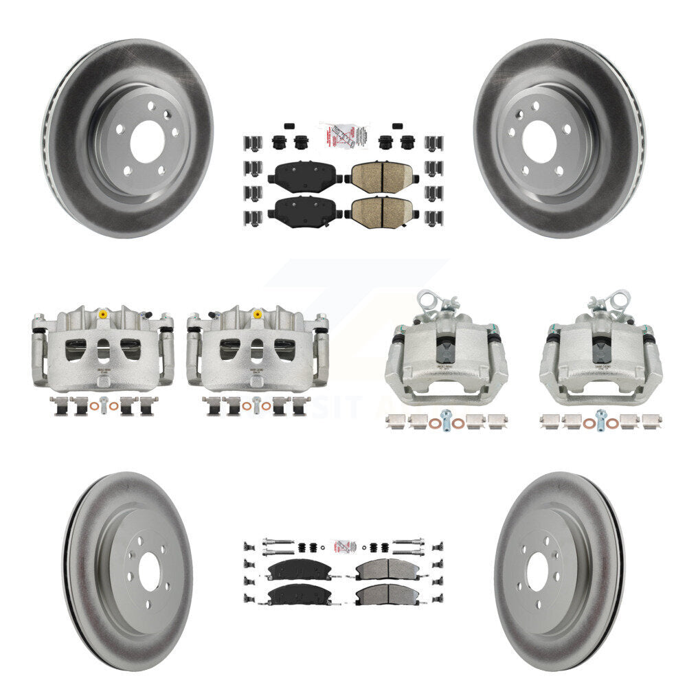 Disc Rotors and Brake Pads Kit-KCG-102252N - Kit.bestparts.ca