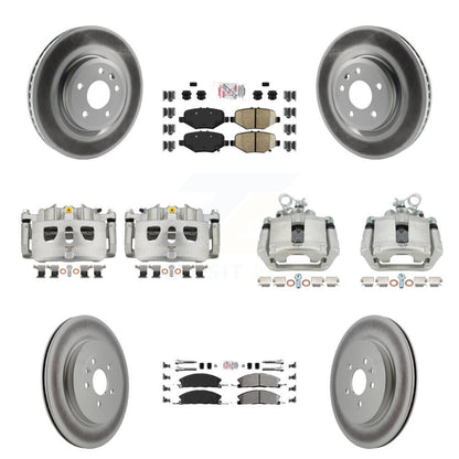 Disc Rotors and Brake Pads Kit-KCG-102252N - Kit.bestparts.ca