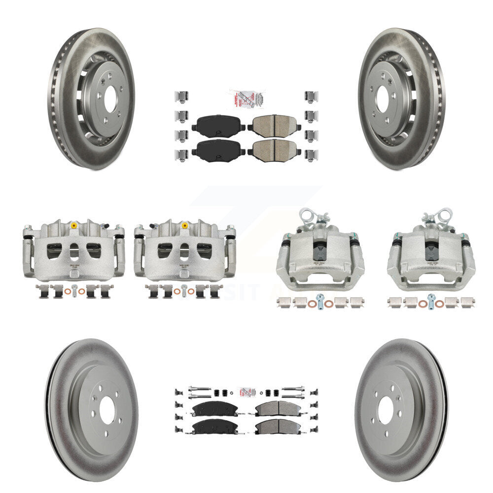 Disc Rotors and Brake Pads Kit-KCG-102255N - Kit.bestparts.ca