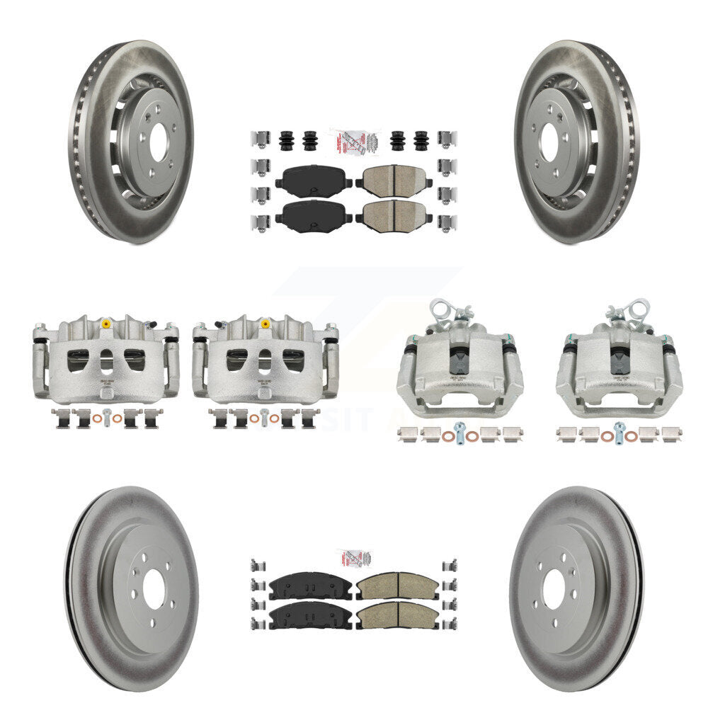 Disc Rotors and Brake Pads Kit-KCG-102256N - Kit.bestparts.ca