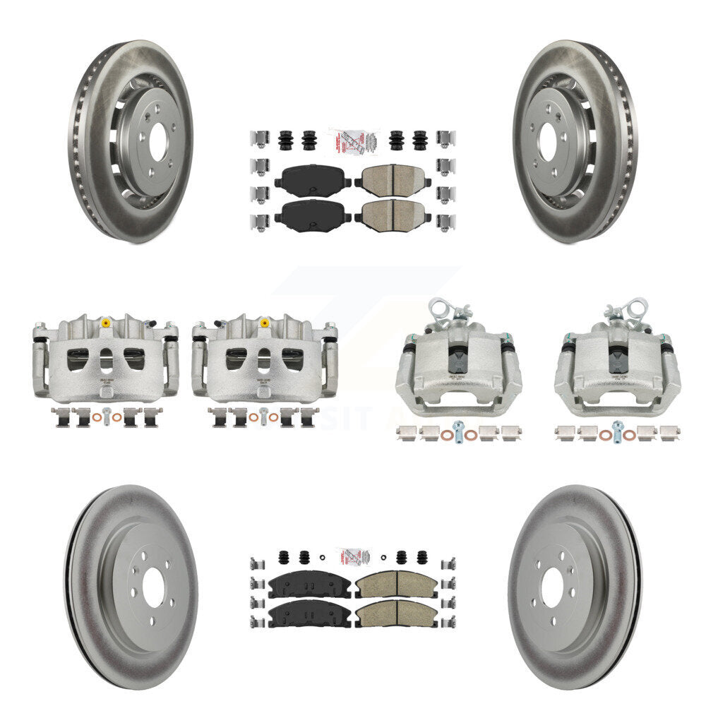 Disc Rotors and Brake Pads Kit-KCG-102257N - Kit.bestparts.ca