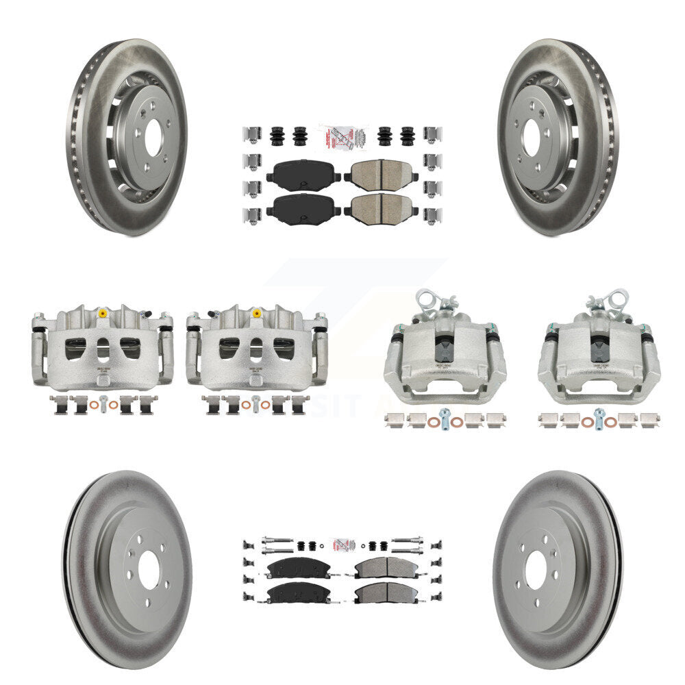 Disc Rotors and Brake Pads Kit-KCG-102258N - Kit.bestparts.ca