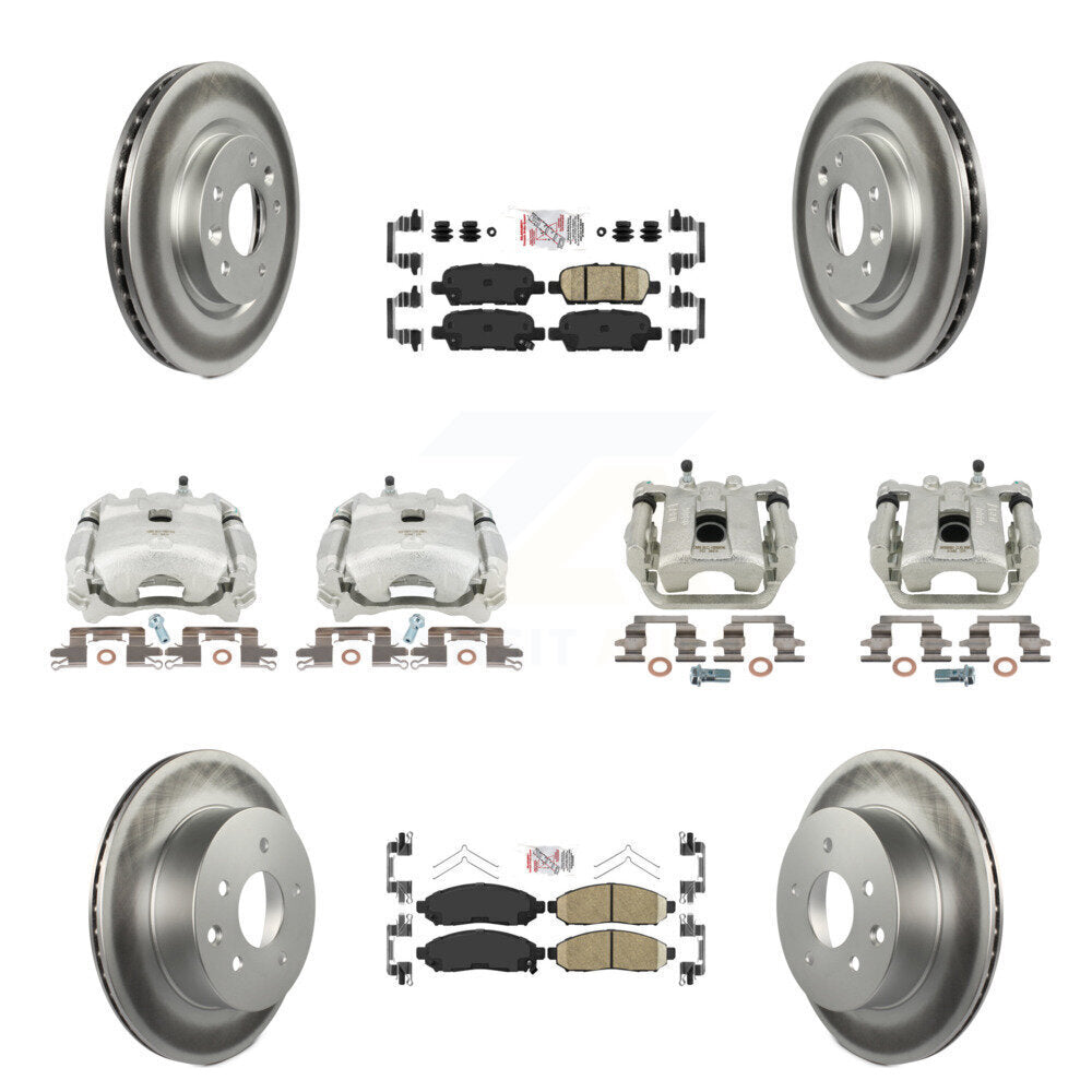 Disc Rotors and Brake Pads Kit-KCG-102502N - Kit.bestparts.ca Kit.bestparts.ca