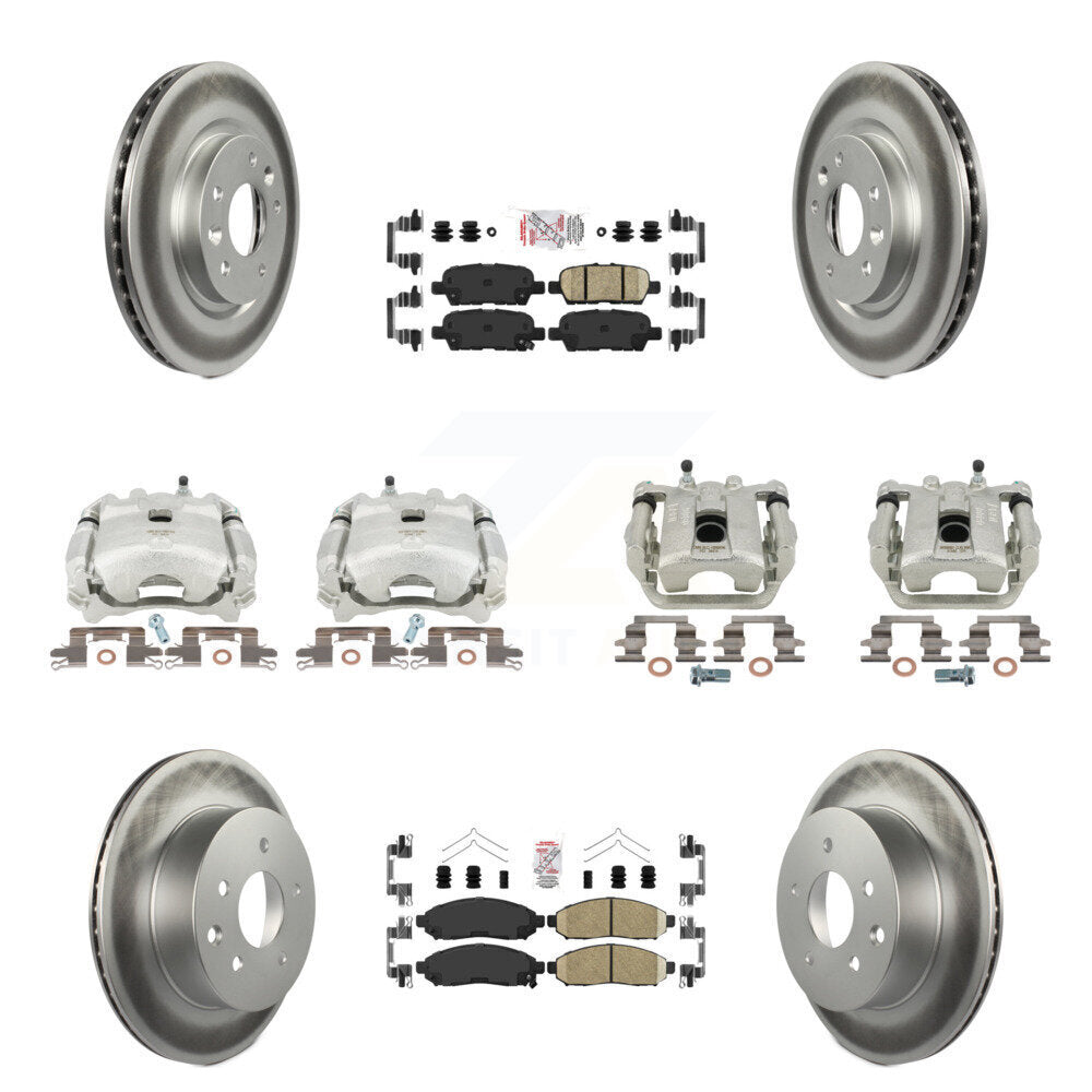 Disc Rotors and Brake Pads Kit-KCG-102503N - Kit.bestparts.ca Kit.bestparts.ca