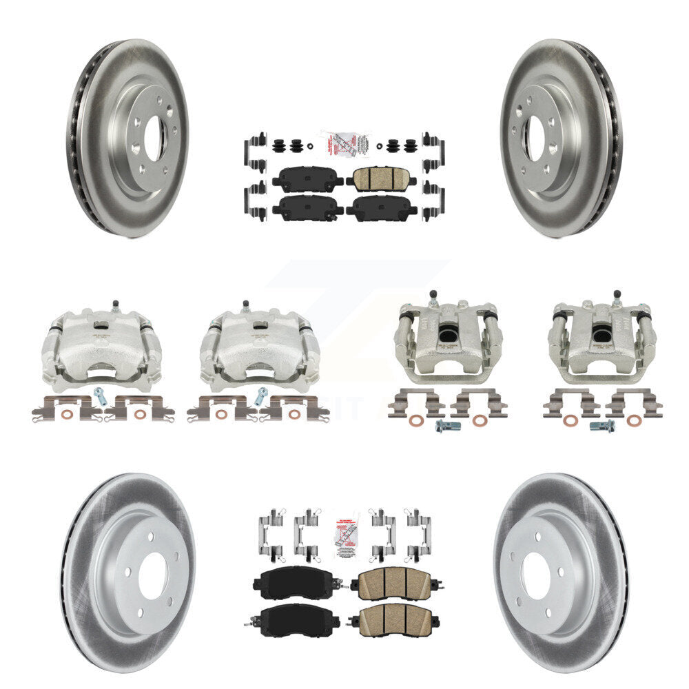 Disc Rotors and Brake Pads Kit-KCG-102508N - Kit.bestparts.ca