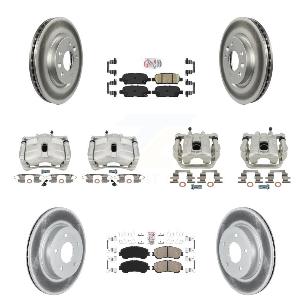 Disc Rotors and Brake Pads Kit-KCG-102515N - Kit.bestparts.ca Kit.bestparts.ca