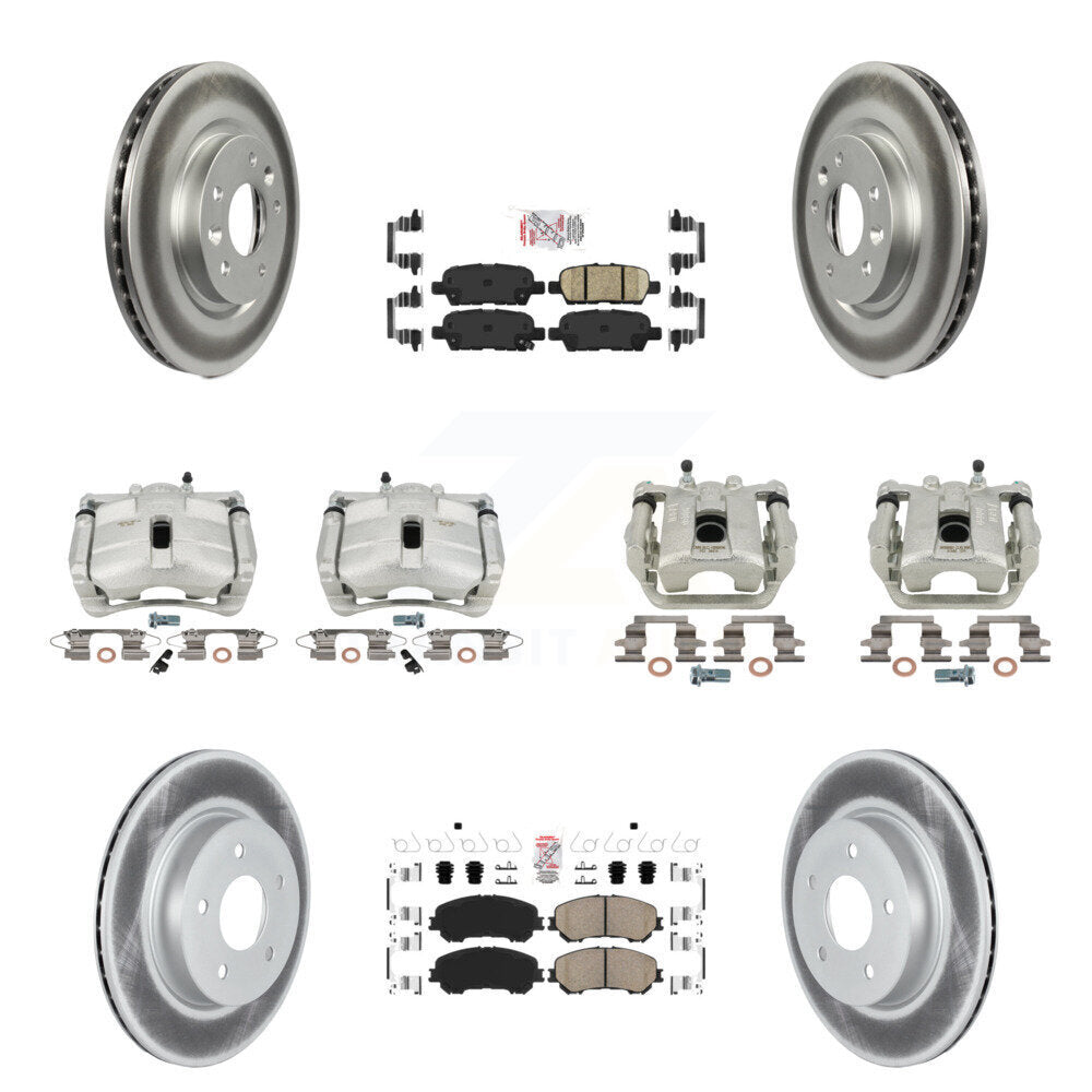 Disc Rotors and Brake Pads Kit-KCG-102516N - Kit.bestparts.ca Kit.bestparts.ca