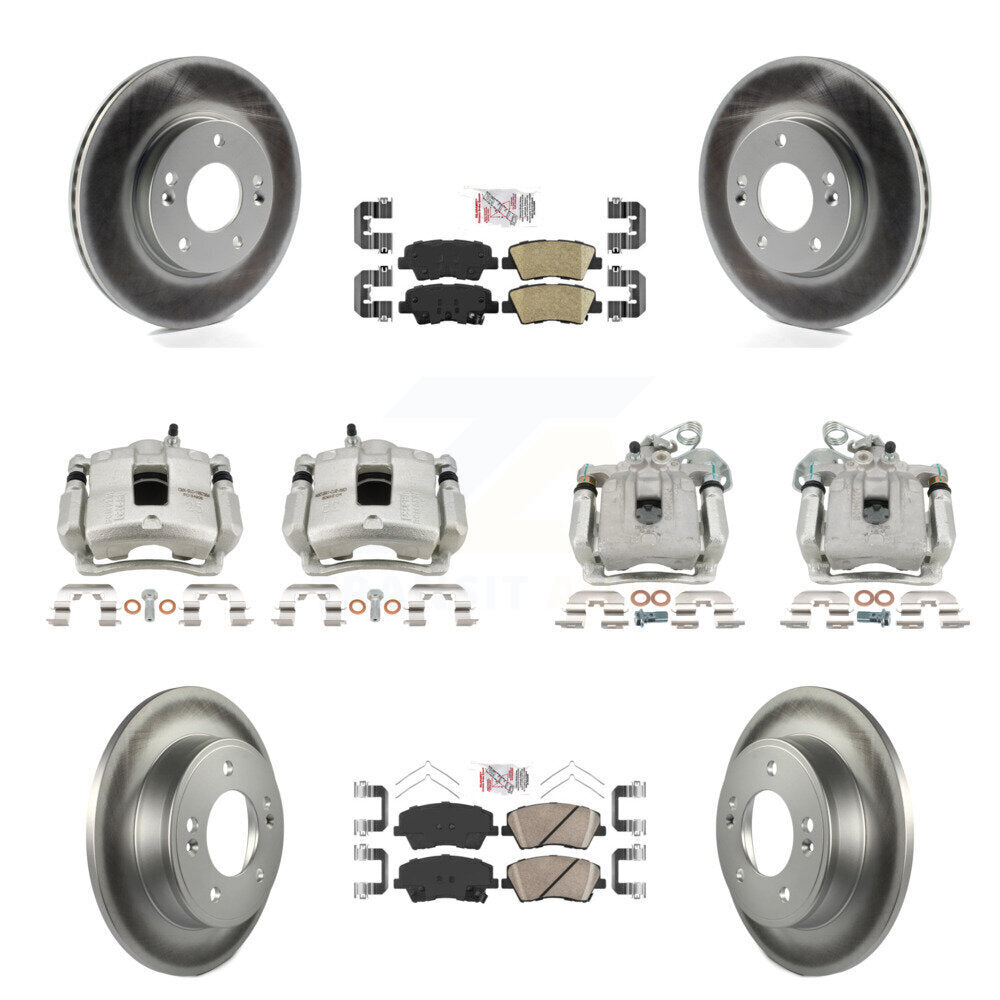 Disc Rotors and Brake Pads Kit-KCG-102519N - Kit.bestparts.ca
