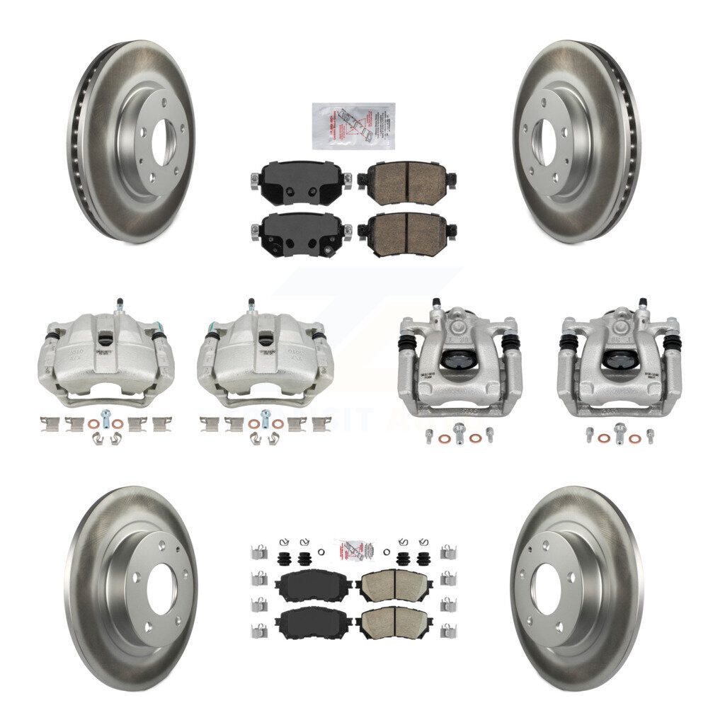 Disc Rotors and Brake Pads Kit-KCG-102520N - Kit.bestparts.ca