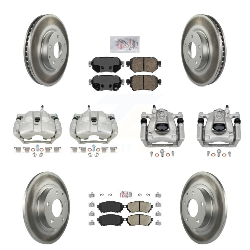 Disc Rotors and Brake Pads Kit-KCG-102521N - Kit.bestparts.ca Kit.bestparts.ca