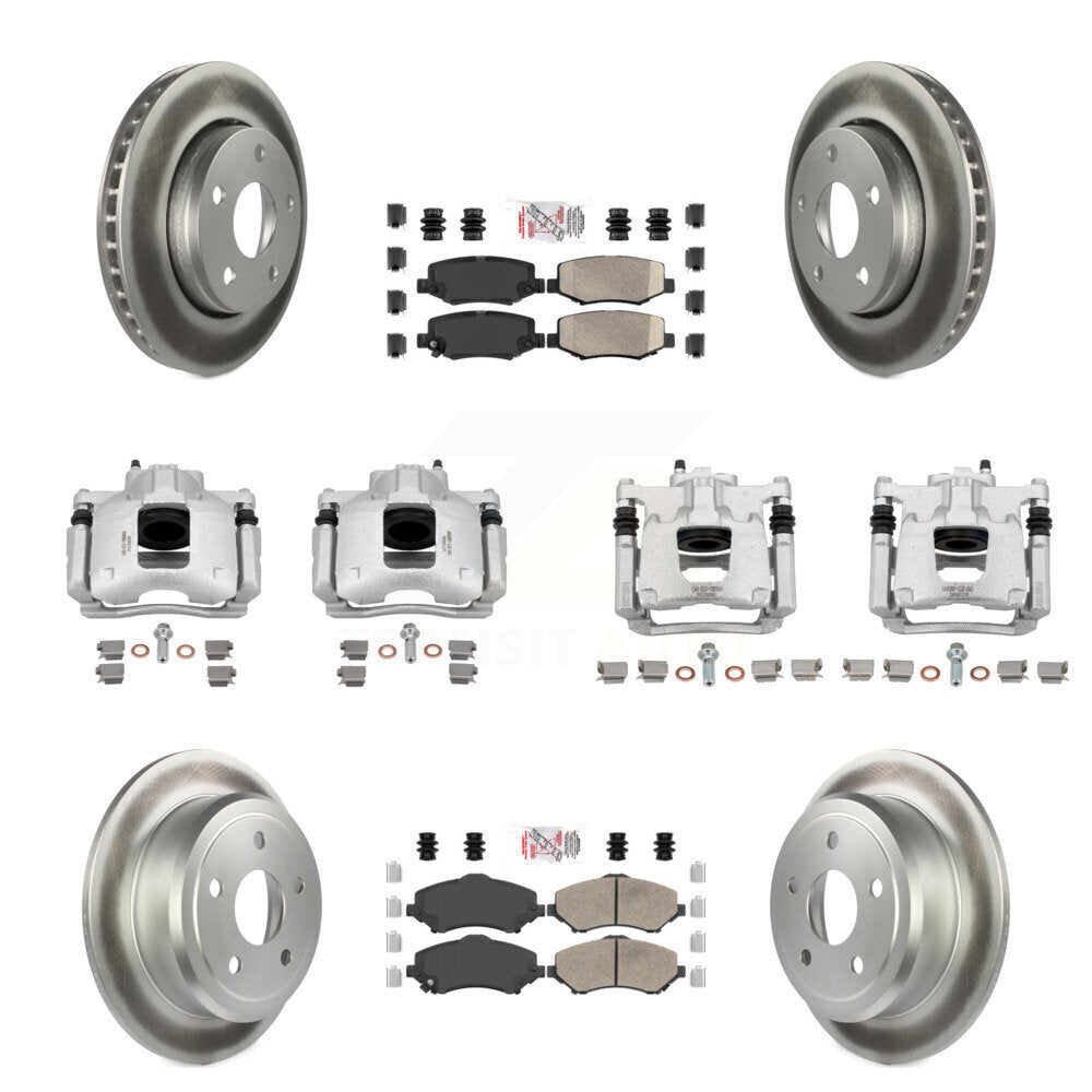 Disc Rotors and Brake Pads Kit-KCG-102587N - Kit.bestparts.ca Kit.bestparts.ca