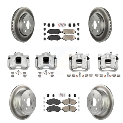 Disc Rotors and Brake Pads Kit-KCG-102587N - Kit.bestparts.ca