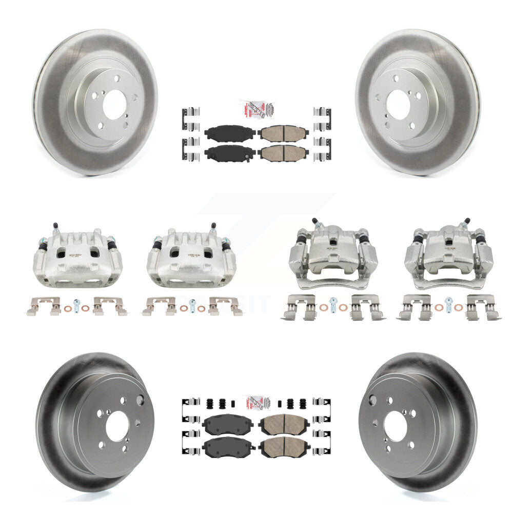Disc Rotors and Brake Pads Kit-KCG-102608N - Kit.bestparts.ca