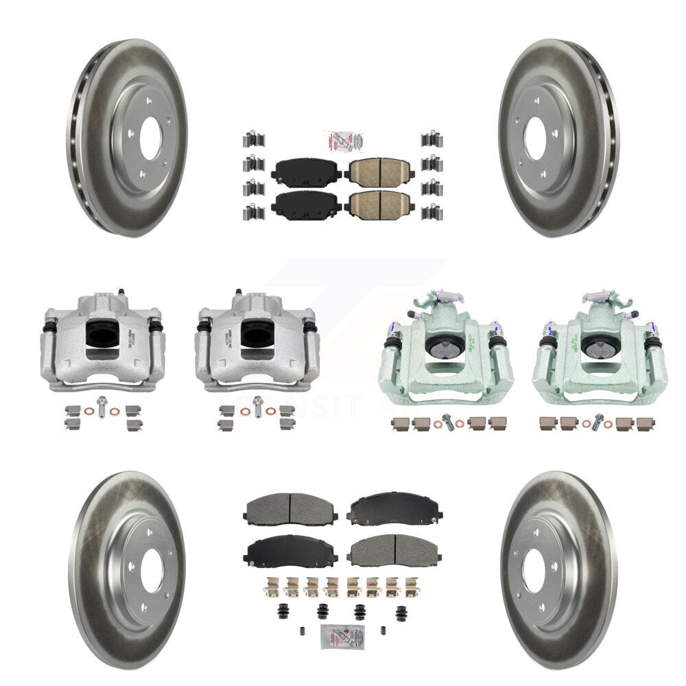 Disc Rotors and Brake Pads Kit-KCG-102687N - Kit.bestparts.ca