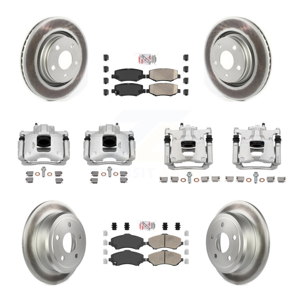 Disc Rotors and Brake Pads Kit-KCG-102805N - Kit.bestparts.ca